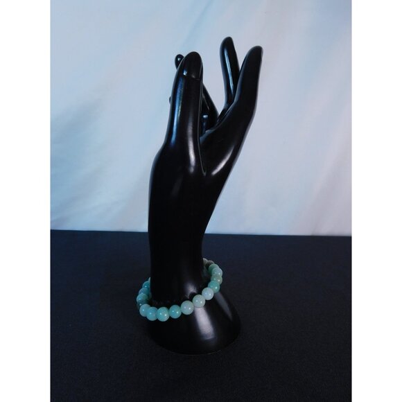 Amazonite Bracelet Healing Crystal Beads Calming Energy Balance Health Jewelry - Picture 7 of 12